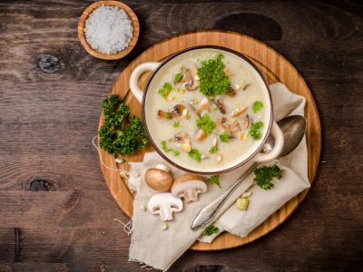 Read the recipe for delicious mushroom soup here!-Part 2